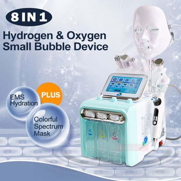 8 in 1 Hydro Facial Machine With EMS Meso