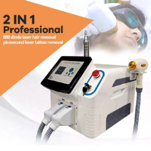 Portable 808nm diode laser + pico laser