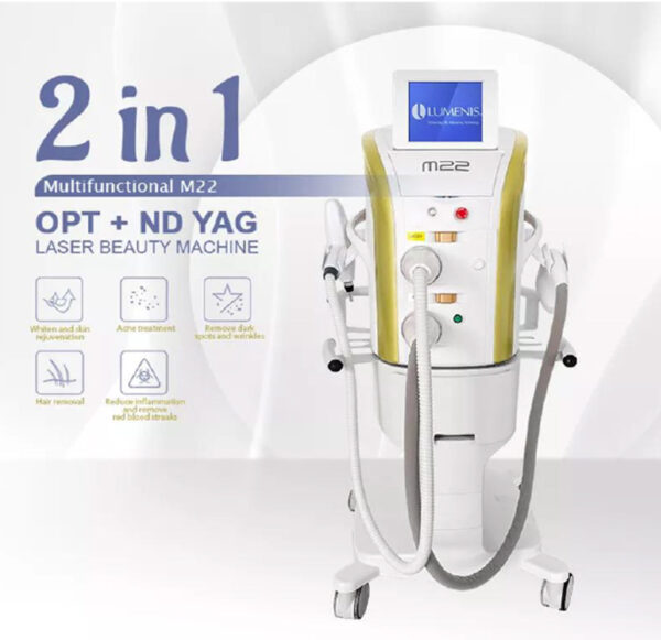 2 in 1 OPT+Nd yag machine