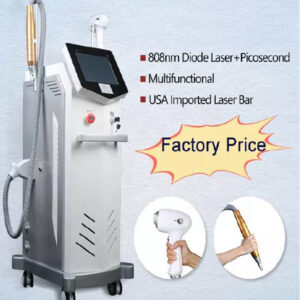 Vertical 808nm diode laser + pico laser